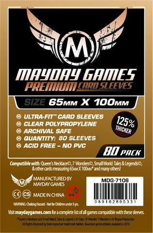 Mayday - Premium Magnum 7 Wonders Sleeves 65mm x 100mm (80CT)