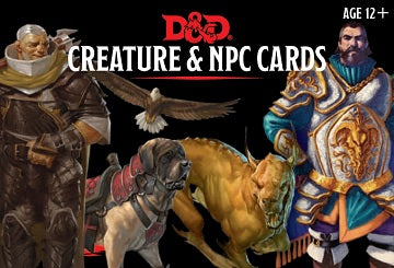 Dungeons & Dragons Creature and NPC Cards