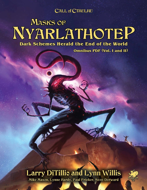Call of Cthulhu: Masks of Nyarlathotep Slipcase Two Volume Set - RPG - The Dice Owl