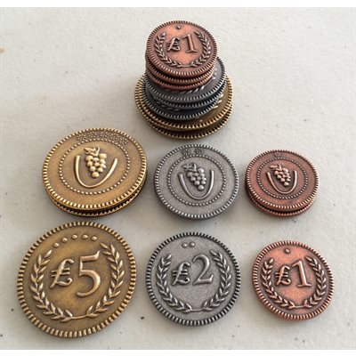 Viticulture/Tuscany: Metal Lira Coins