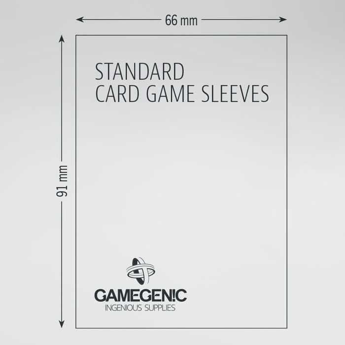 Gamegenic - Matte Standard Card Game Sleeves 66mm x 91mm (50)