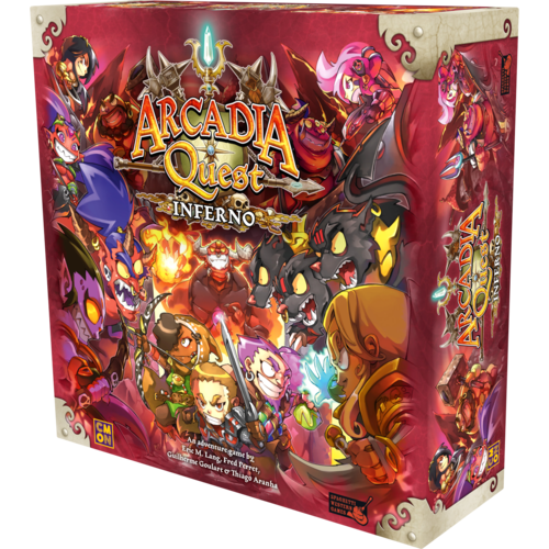 Arcadia Quest: Inferno - Board Game - The Dice Owl