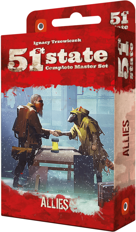51st State: Master Set – Allies - Board Game - The Dice Owl