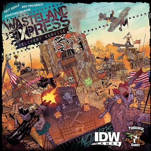 Wasteland Express Delivery Service - Board Game - The Dice Owl