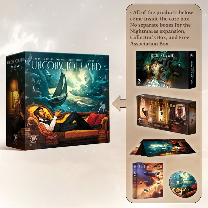 Unconscious Mind (PREORDER) Kickstarter ALL-IN BOX pledge