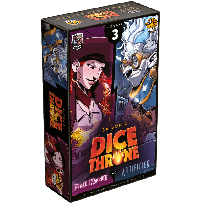 Dice Throne: Saison 2 – Artificier vs. Pirate Maudite (FR)