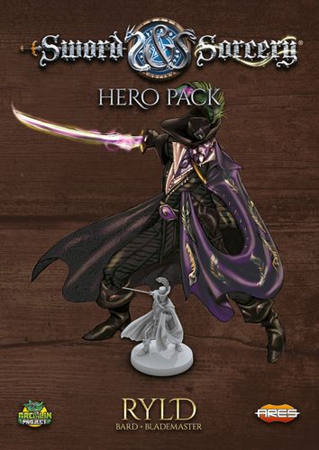 Sword & Sorcery: Hero Pack – Ryld Chaotic Bard / Lawful Blademaster - The Dice Owl