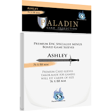 Paladin Card Sleeves: Ashley : 79mm x 91mm