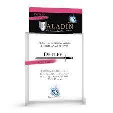 Paladin Card Sleeves: DETLEF: 55mm x 75mm