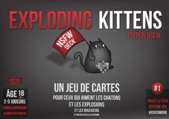 Exploding Kittens: edition NSFW (FR)
