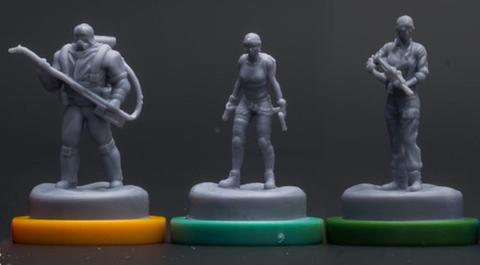Sub Terra Expansion Character Miniatures