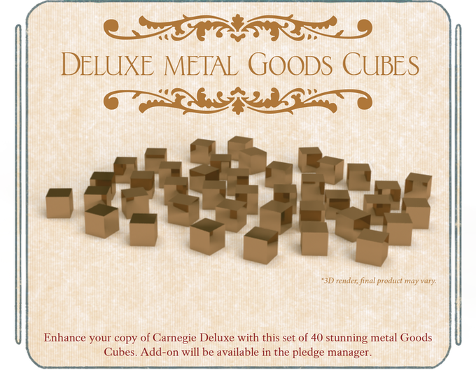 Carnegie - Metal Goods Cubes - The Dice Owl