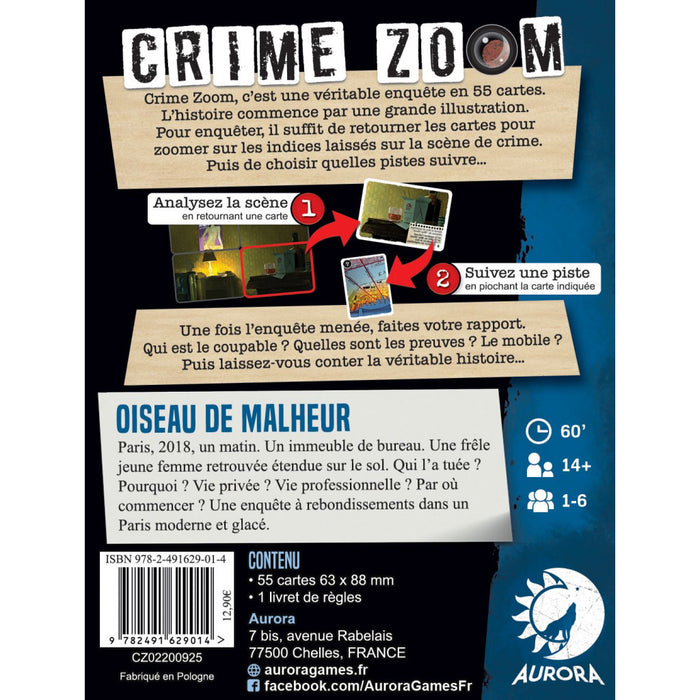 Crime Zoom: Oiseau de malheur (FR)