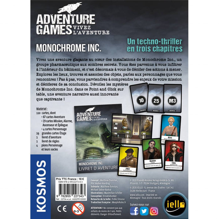 Adventure Games: Monochrome Inc. (FR)