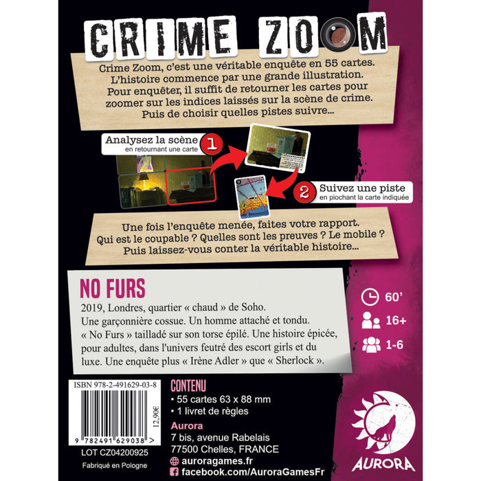Crime Zoom: No Furs (FR)
