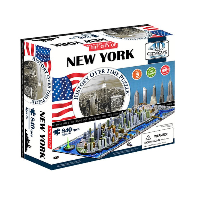 4D Cityscape: New York (905 Pieces)