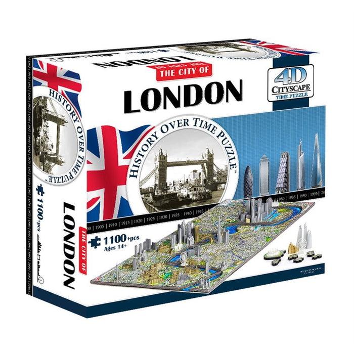4D Cityscape: London (1158 Pieces)