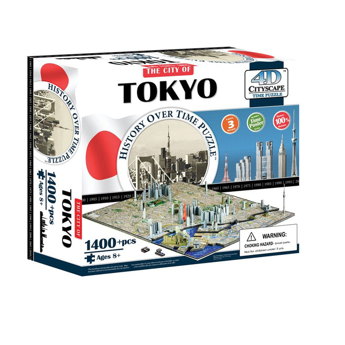 4D Cityscape: Tokyo (1400 Pieces)