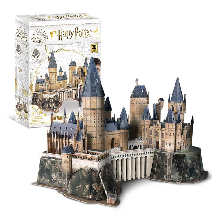 3D Puzzle: Harry Potter - Hogwarts Castle (197 pieces)