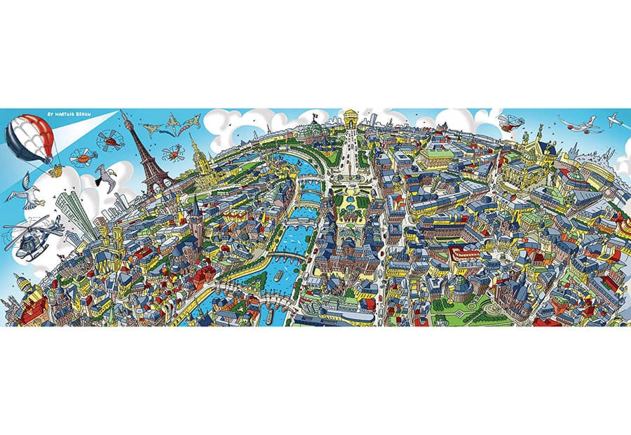 Schmidt Puzzle 1000pc - Paris Panoramic