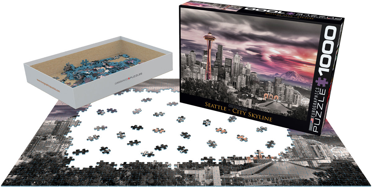 Eurographics - Seattle City Skyline (1000 pieces)