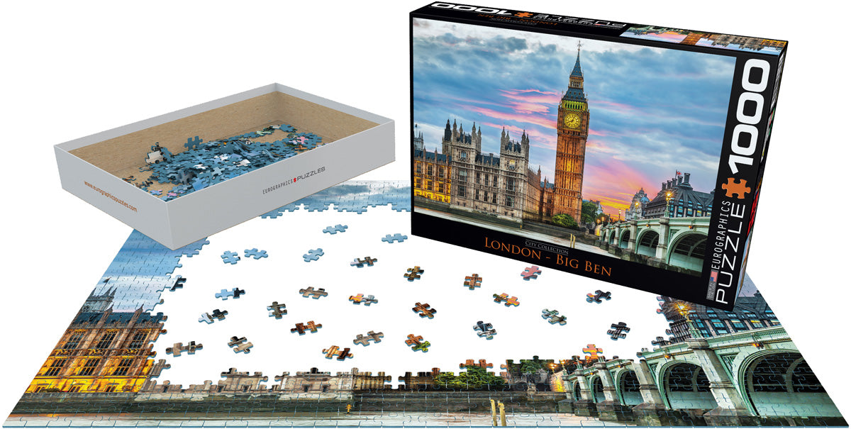 Eurographics - London Big Ben (1000 pieces)