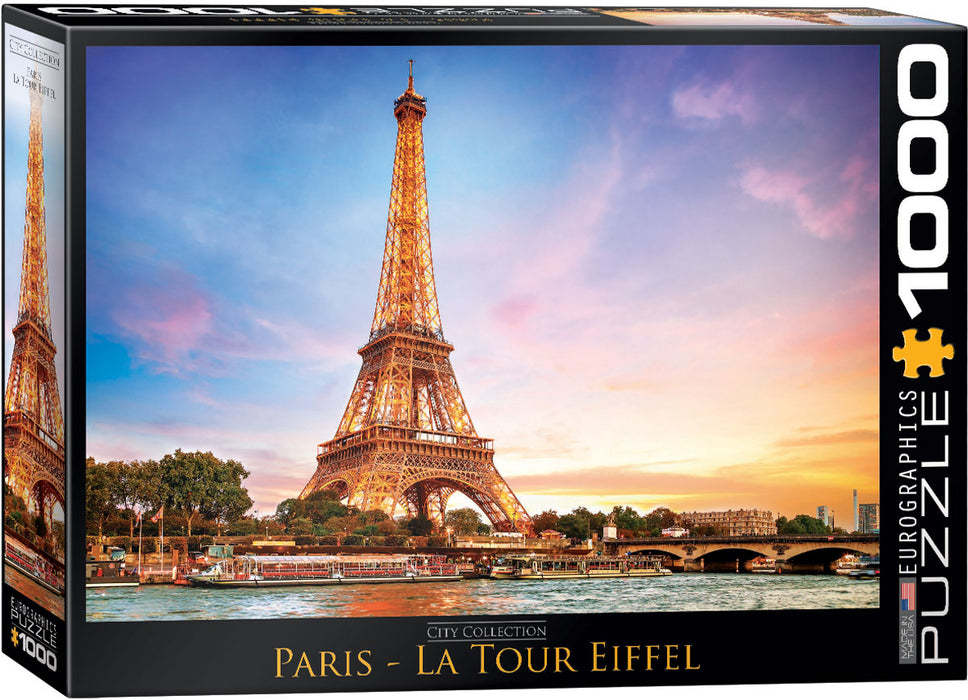 Eurographics - Paris - La Tour Eiffel (1000 pieces)