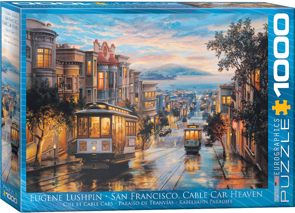 Eurographics - San Francisco Cable Car Heaven (1000 pieces)