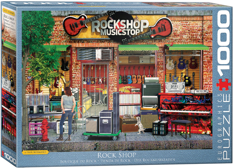 Eurographics - Rock Shop (1000 pieces)
