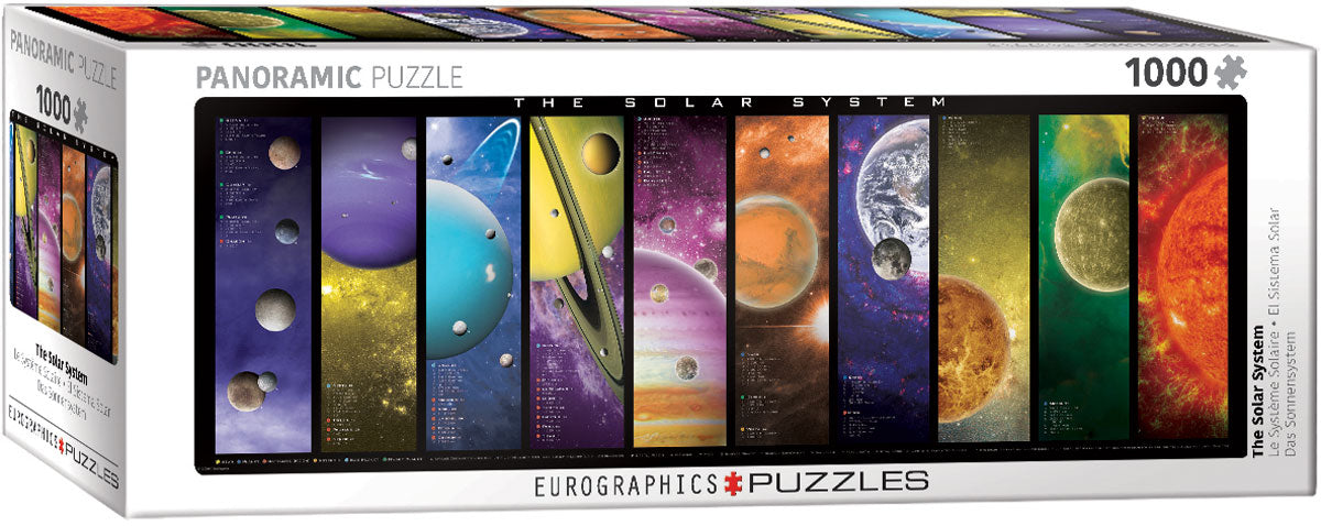 Eurographics -  The Solar System (1000 pieces)