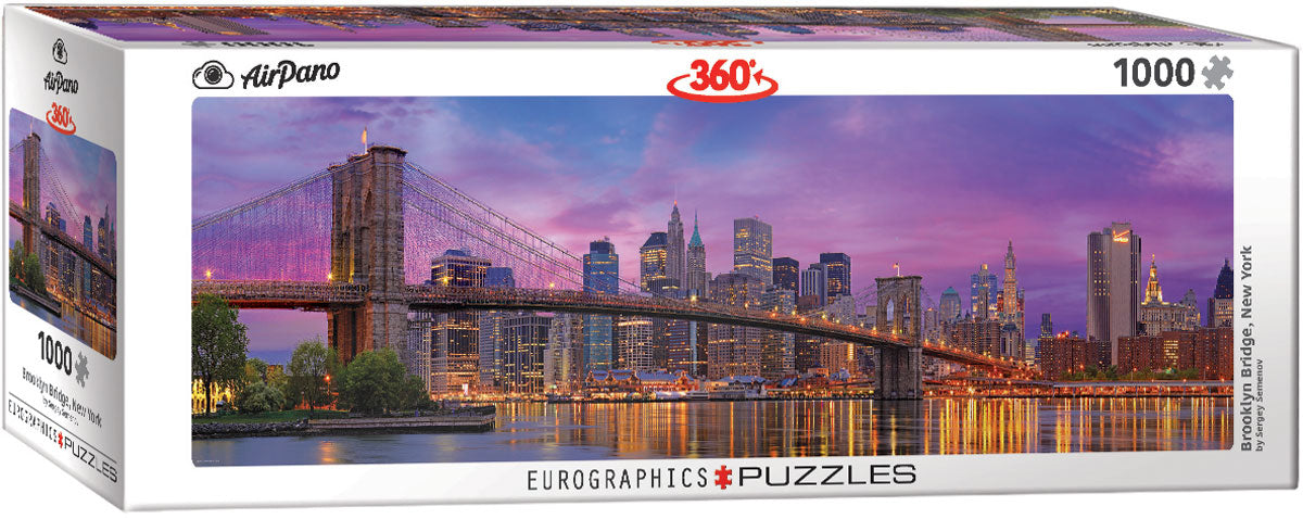 Eurographics - Brooklyn Bridge New York (1000 pieces)