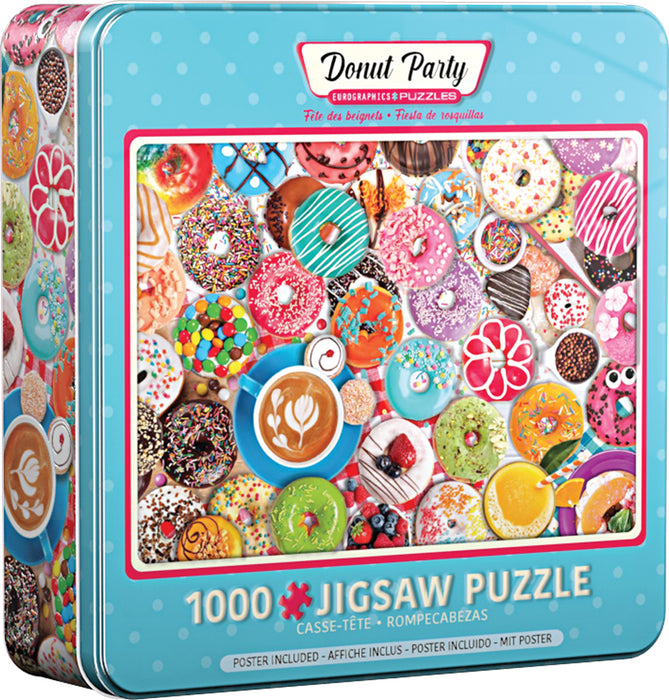 Eurographics - Donut Party Tin (1000 pieces)