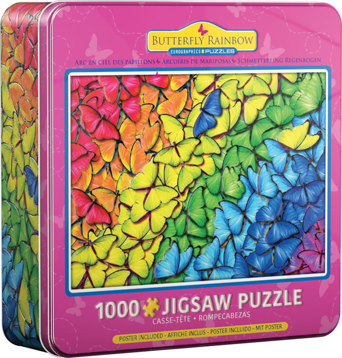 Eurographics - Butterfly Rainbow Tin (1000 pieces)