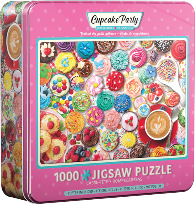 Eurographics - Cupcake Party Tin (1000 pieces)