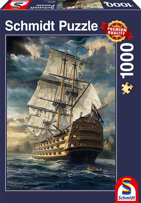 Schmidt Puzzle 1000pc - Sails Set