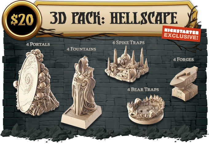 Massive Darkness 2: Hellscape (Kickstarter Edition) - All-In Pledge