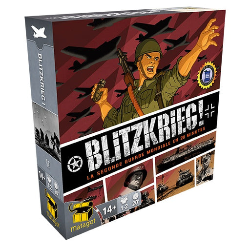 Blitzkrieg!: La seconde guerre mondiale en 20 minutes (FR) - The Dice Owl