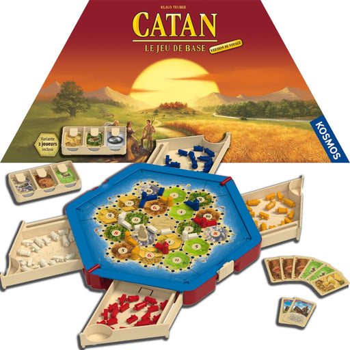 Catan: Le jeu base (Version de voyage) - Board Game - The Dice Owl