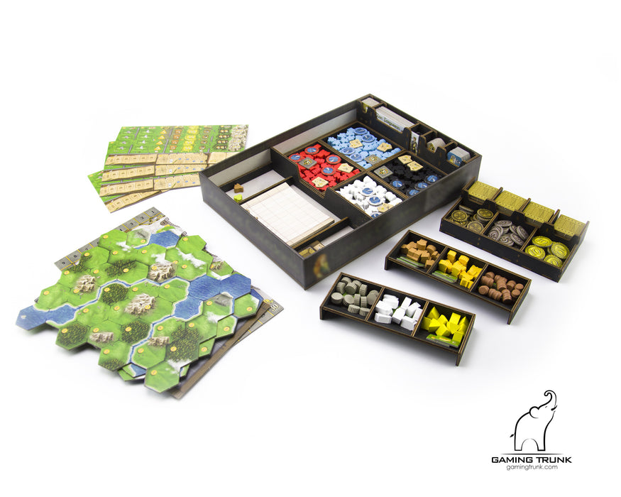 Clans of Caledonia Organizer - Supplies - The Dice Owl