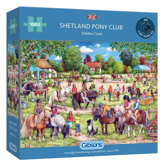 Gibsons -  Shetland Pony Club (1000 pieces)