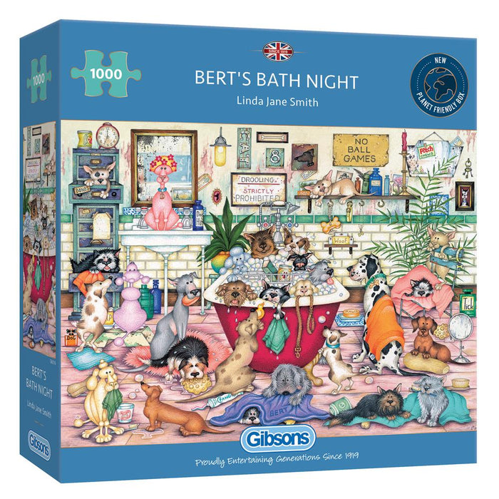 Gibsons -   Bert's Bath Night (1000 pieces)