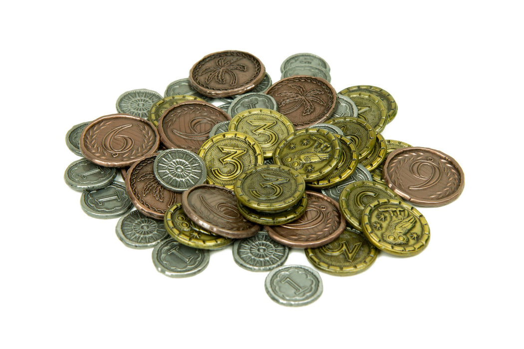 Broken Token - 7 Wonders Metal Coins