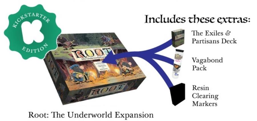 Root: The Underworld Expansion (Kickstarter Edition)