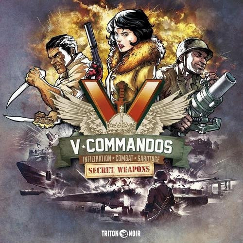 V-Commandos: Secret Weapons - Board Game - The Dice Owl