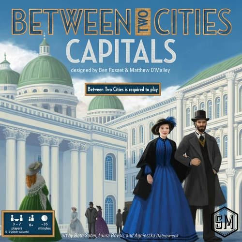 Between Two Cities: Capitals - Board Game - The Dice Owl
