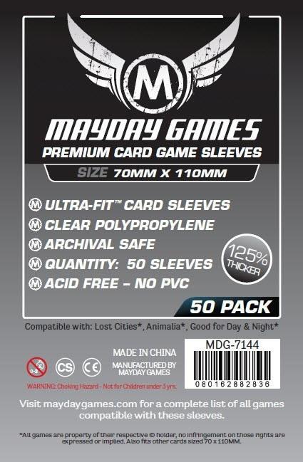 Mayday - Premium Magnum Lost Cities Sleeves 70mm x 110mm (50CT)