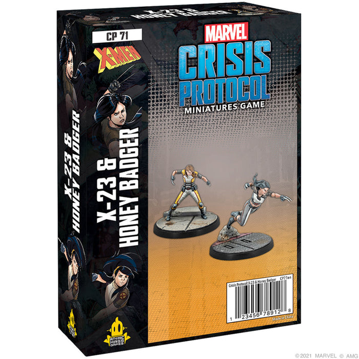 Marvel: Crisis Protocol – X-23 & Honey Badger - The Dice Owl