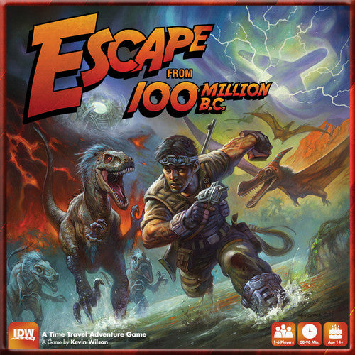 Escape from 100 Million B.C. - Board Game - The Dice Owl