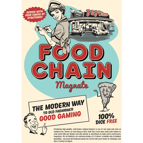 Food Chain Magnate - Board Game - The Dice Owl