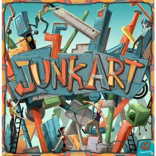 Junk Art - Board Game - The Dice Owl